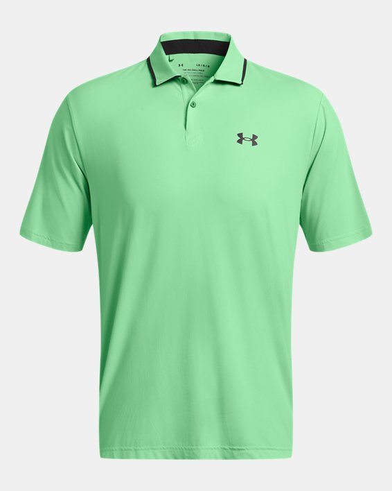 Men's UA Iso-Chill Polo, Green, pdpMainDesktop image number 4